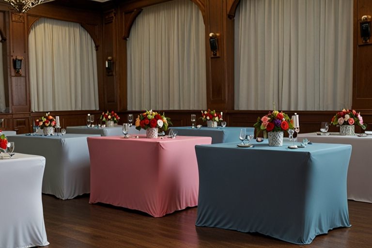 fitted tablecloths- uses
