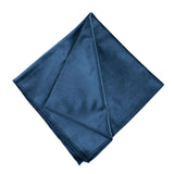 5 Pack | Navy Blue Premium Sheen Finish Velvet Cloth Dinner Napkins