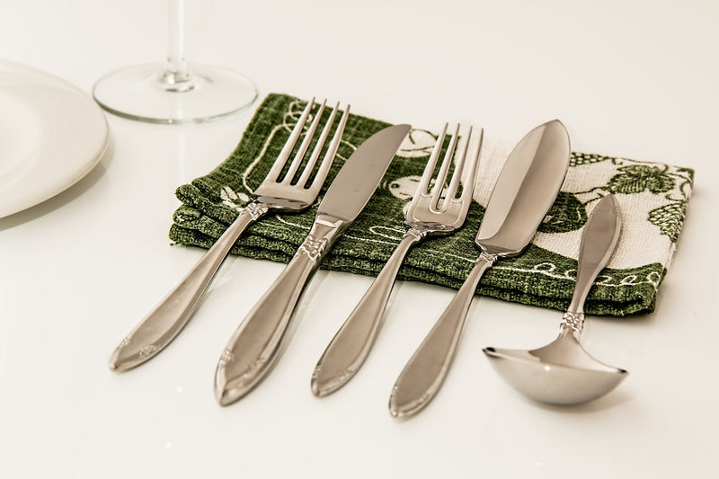 formal table settings- flatware