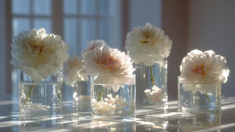 Floating Floral Centerpiece for Mother's Day Brunch Table