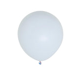 10 Pack | 18inch Matte Pastel Ice Blue Helium or Air Latex Party Balloons