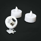 12Pack LED Floating White Tea lights Waterproof Flameless Candles