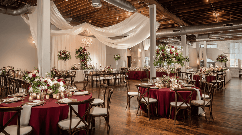 Floor to Ceiling Velvet Drapes Styling