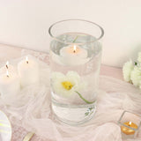 12 Pack | 10inch Round Heavy Duty Clear Cylinder Glass Vases, Tall Flower Vase