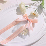 50 Pcs | 10inches Rose Gold/Blush Pre Tied Ribbon Bows