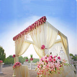 10ft | 4 Post DIY Photography Backdrop Stand, Wedding Arch Canopy Tent