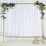 8ft Heavy Duty Metal Square Wedding Arch Photography Backdrop Stand#whtbkgd