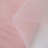 54inch x40 Yards Blush/Rose Gold Tulle Fabric Bolt, DIY Crafts Sheer Fabric Roll