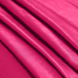 120" Fuchsia Satin Round Tablecloth