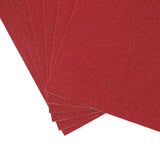 10 Pack | Burgundy Self-Adhesive Glitter DIY Craft Foam Sheets - 12x10inch