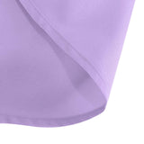 132inc Lavender Lilac Seamless Polyester Round Tablecloth