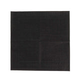 50 Pack Black Soft 2-Ply Disposable Cocktail Napkins, Paper Beverage Napkins 18 GSM