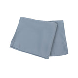 5 Pack Dusty Blue Premium Polyester Cloth Napkins with Hemmed Edges