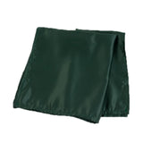 5 Pack Lamour Satin 20"x20" Napkins Hunter Emerald Green - Soft Matte Finish Dinner Napkinss