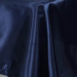 60"x102" Navy Blue Smooth Satin Rectangular Tablecloth