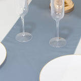 12x108inch Dusty Blue Lamour Satin Table Runner