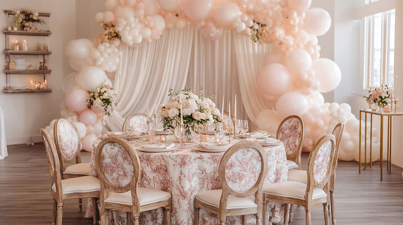 French Toile Baby Shower Theme