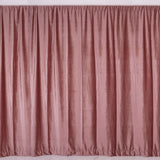 8ft Dusty Rose Premium Velvet Backdrop Curtain Panel Privacy Drape