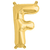 13inch Matte Gold Mylar Foil Letter  Balloons