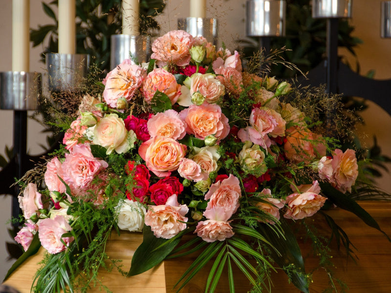 mourning flowers
