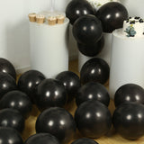 50 Pack Black Biodegradable Balloons, 12Thickened Extra Strong Eco-friendly Latex