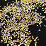 14400 Pcs Gold Silver Acrylic Diamond Rhinestones Wedding Table Scatters, Faux Crystal Gems Vase