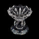 2.5inch Tall Gemcut Premium Crystal Glass Prism Votive Candle Holder Stand