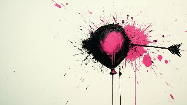 gender reveal - balloon burst