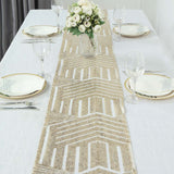 12x108inch Champagne Diamond Glitz Sequin Table Runner