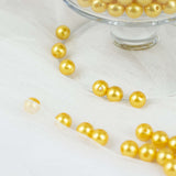 1000 Pack | 10mm Metallic Gold Faux Craft Pearl Beads & Vase Filler