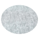 10 Pack Metallic Silver Glitter Mesh Round Table Mats, 13inch Polyester Dining Placemats#whtbkgd