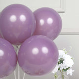 25 Pack | 12Inch Matte Pastel Violet Amethyst Helium/Air Latex Party Balloons