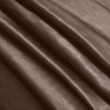 120 inch Chocolate Satin Round Tablecloth