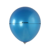 10 Pack Royal Blue Biodegradable Balloons, 18" Thickened Extra Strong Eco-friendly Latex