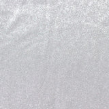 72x72inch Silver Glitter Sparkle Polyester Table Overlay, Shimmery Square Table Topper