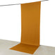 Gold 4-Way Stretch Spandex Photography Backdrop Curtain with Rod Pockets, Drapery Panel