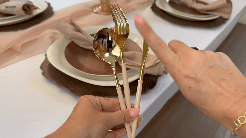 Elevating the Look with Gold Cutlery