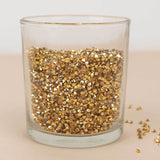 14400 Pcs Gold Acrylic Diamond Rhinestones Wedding Table Scatters, Faux Crystal Gems Vase Filler 3mm