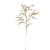 2 Stems | 32inch Metallic Gold Artificial Fern Leaf Branch Vase Filler