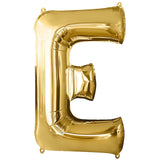 40inch Shiny Metallic Gold Mylar Foil Helium/Air Number and Letter Balloons