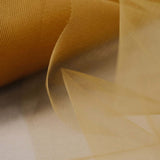 12inches x 100 Yards Gold Tulle Fabric Bolt, Sheer Fabric Spool Roll For Crafts