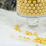 1000 Pack | 10mm Metallic Gold Faux Craft Pearl Beads & Vase Filler