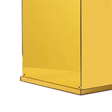 Gold Acrylic Pedestal Risers | Transparent Acrylic Display Boxes