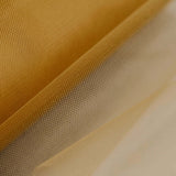 12inches x 100 Yards Gold Tulle Fabric Bolt, Sheer Fabric Spool Roll For Crafts