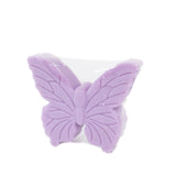 10 Pack Lavender Butterfly Unscented Soap Baby Shower Favors with Gift Boxes, Pre-Packed