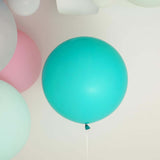 2 Pack | 32inch Large Balloons Helium or Air Latex Balloons Turquoise