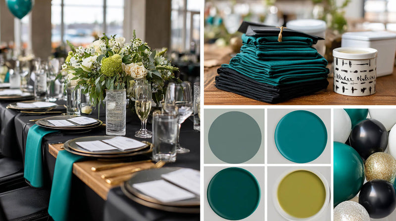 School Colors Graduation Party Color Palette