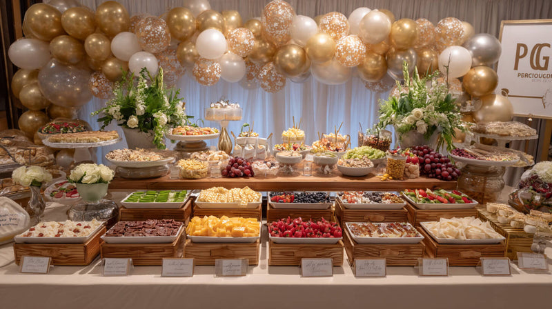 Graduation Party Setup Buffet Table