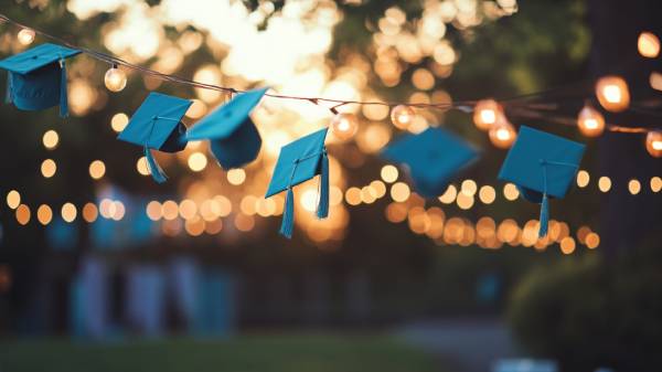 graduation backdrop- outdoor