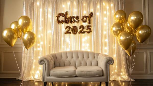 graduation party backdrop